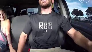 Sex in Car ft. Kissa Sins: Blowjob, Amateur  Bongacams Porn