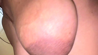 Hanging Boobs & Puffy Nipple & Huge Ass Naked Maid Clean Boss's Room & Try to Seduce Him to Get Rough Fucking