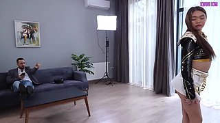 Asian Teen Cosplay First Anal for Magazine Cover - Rough Hardcore Sex