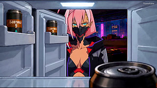 Cyberpunk Edgerunners 2D Animation - Talia Yang Fucked Rough by Her Old Mercenary Friend