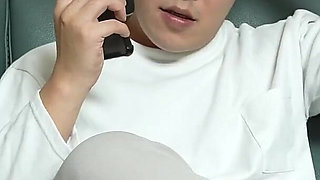 Netori Girlfriend Spreading Her Legs at Work