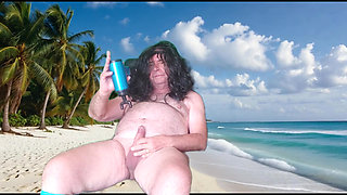 HOT BEACH VOYEUR WITH ADAMANDEVE AND LUPO