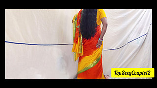 New Married Saree Romance & Fucking My Hot Beautiful Wife Part-2