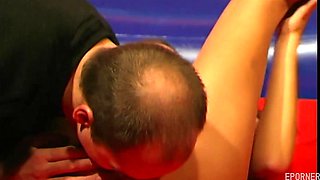 Brunette model's solo passion blooms with raw, intimate sensual allure