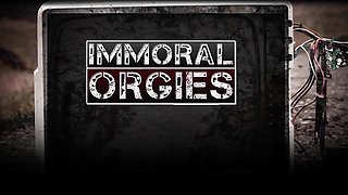 Everyone's Cumming At Aiden Ashley, Dani Jensen & Summer Brielle's Slumber Party