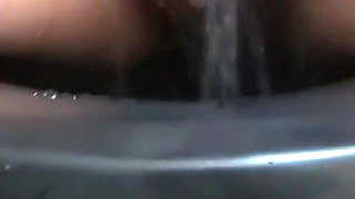 Ardientes 69 - My Wife Matures Peeing and Washing Her Hairy Pussy - Ardientes69