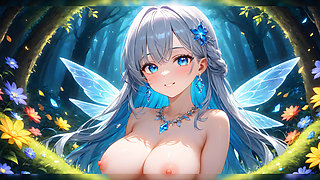 Enchanted Curves - Busty Fairy Girls in a Luminous Magical Forest