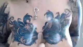 Catherine Tayler's Amateur Big-Tit Webcam Show