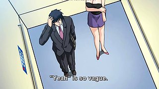 Boss Stucked in Elevator with Secretary