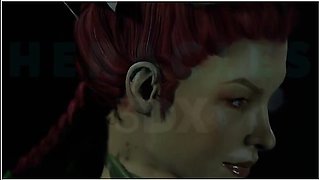 Hi Folks, This Is A Wip From My Upcoming Animation Featuring Harley Quinn And Poison Ivy. This Is No