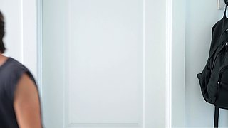 Tiny stepsis teen fucks grounded stepbro