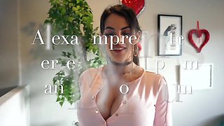Alexa Pearl hot busty babe solo