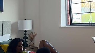 Curvy Indian Explores Intense Homemade Big Black Cock Passion