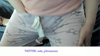 MASTURBATE PAJAMA- RUBBING PUSSY WITH PAJAMA