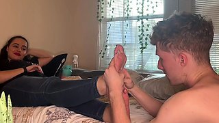 Goddess Marcy - Kiss Step-Mommy'S Feet - Ft Goddess Marcy