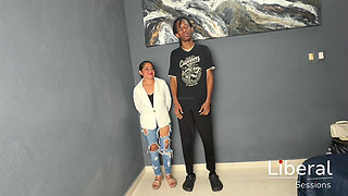 Black Man Fucks and Gets This Petite Whore Pregnant