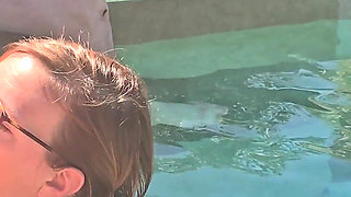 3 Hot Guys Fuck Me by the Pool