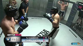 Naughty Tattooed Blonde Gives Rough Anal to Gym Tournament Winner
