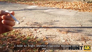 Hunt4k. wondrous babe prefer cash and a hard penis instead of her girlfriend