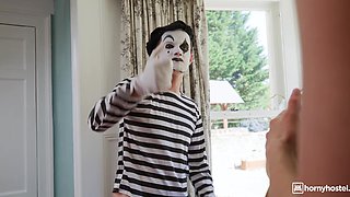 Frances Bentley's Sexy Street Threesome with Passion