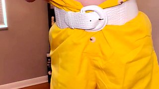 Big boobs milf masturbates with her dildo