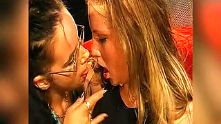 Ggg Bukkake - Sluts Lick Cum off Cocks and Tongues