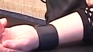 Mature Blonde Sub Gets Bound and Whipped Wildly