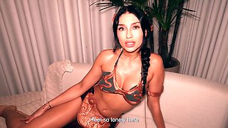 Fit body, internal cumshot, star wars