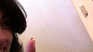 Young brunette teen amateur fuck