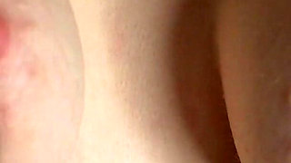 Massaging and Self Sucking My Small Tits