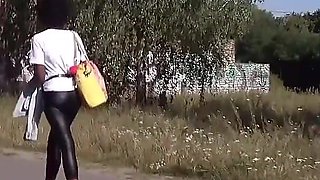German Scout - Black Ebony Zaawaadi Talk to Lost Place Outdoor Fuck