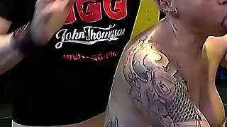 Ggg John Thompson - Blonde Slut Sucks Cocks in Cum Bliss Orgy