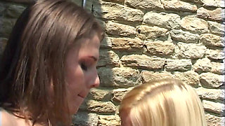 Sexy Dildo Shower in Pussy Between Three Beautiful Lesbian Sluts