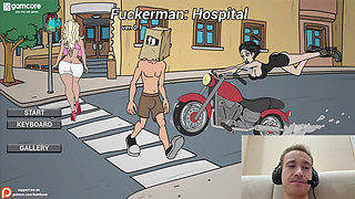 FuckerMen Hospital - Big Tits Nurse Sucks My Huge Cock  Adult Game Playthrough