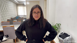 Giantess Goddess Shrinks You - POV Worship, Humiliation