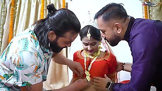 Shameless Indian whore thrilling adult scene