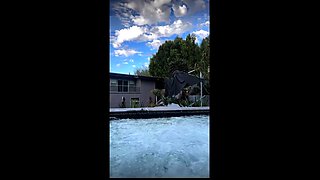 Lyna Perez Teases By The Pool