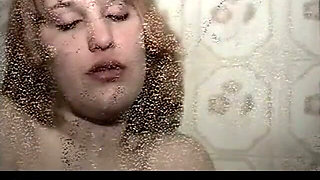 Hot Women Pissing at Shower