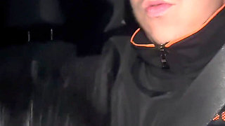 My Busty Wife Gets Horny in the Car and Gives Me a Blowjob While I'm Driving - Yasmina Khan