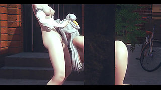 Genshin Impact Hentai - Ningguang Sucks off Jean Futanari - Japanese Asian Manga Anime Game Porn