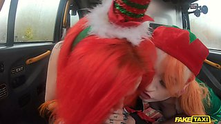 Filthy Santa And The Ho Ho Hoes in Fake Taxi