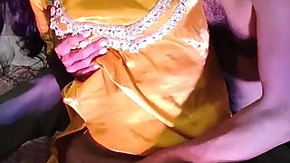Real Desi Wife Cowgirl & Passionate Sex in Traditional Outfits