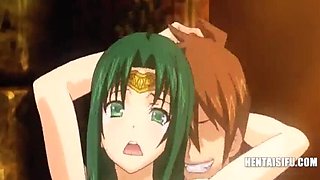 Hot Japanese Hentai - Women Lose Battle & Take Huge Loads - English Subs