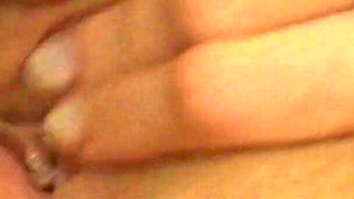 Big boobs damsel orgasms while getting throbbed fiercely