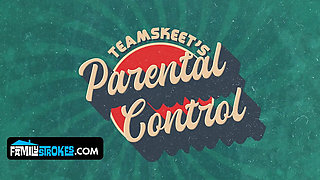 Strict Stepparents Charley Hart and Filthy Rich Control Their Stepdaughter's Love Life