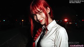 I Gave The Beauty Makima A Ride, And In Return She Rode My Dick. [Ai Generated]