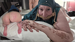 Hijabi Cripple Bum BDSM From Both Angles