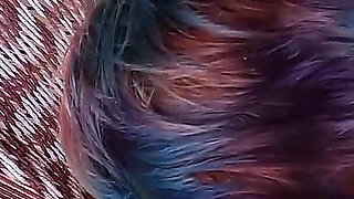 Wife's Getting a Cock in Her Mouth While She Is Lying in the Hammock