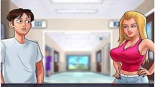 Korean Big Mom And Dad Seen Unlock In Summertime Saga With Car Toon