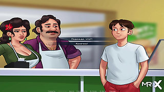 SummertimeSaga - Maria Likes Mustache Riding E1 # 76